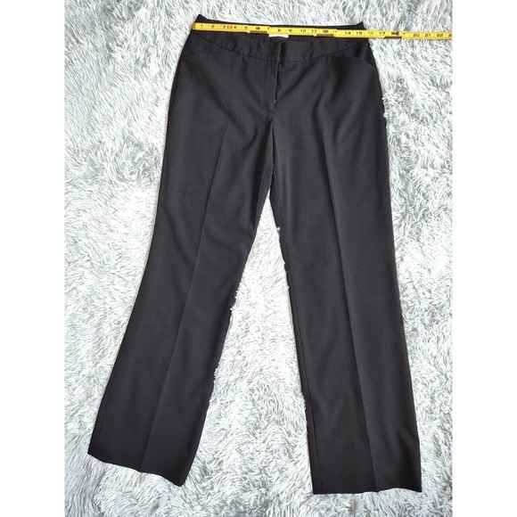 Tahari Women's Arthur S. Levine, Mid Rise Bootcut Pants, Color: Black, Size:  6 - Picture 1 of 8